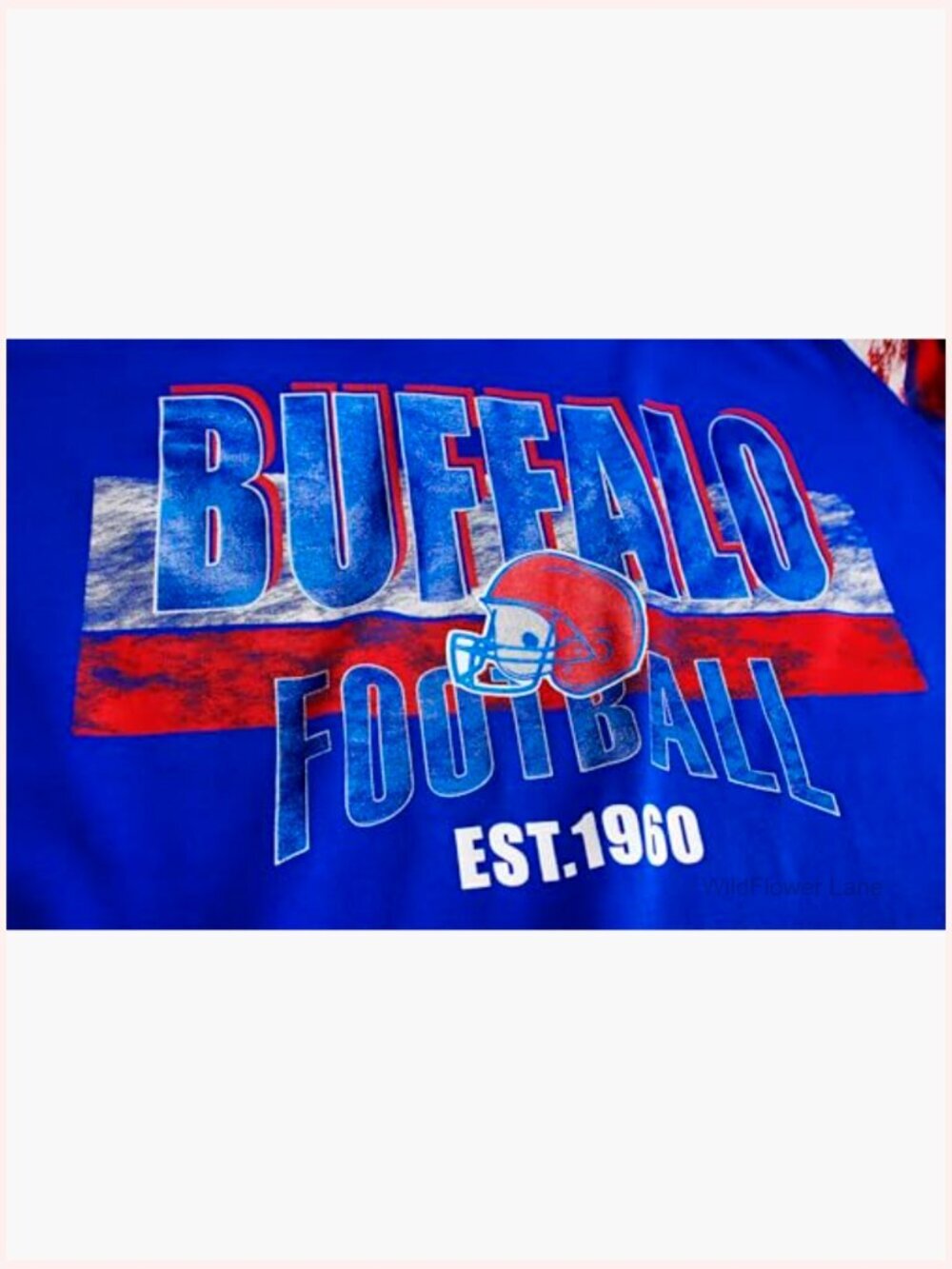Women's Football Raglan Sleeve V-Neck T-Shirt Fan Gear Tee - Picture 2 of 7